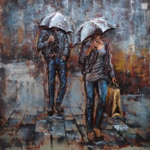 folowing in the rain 100x100