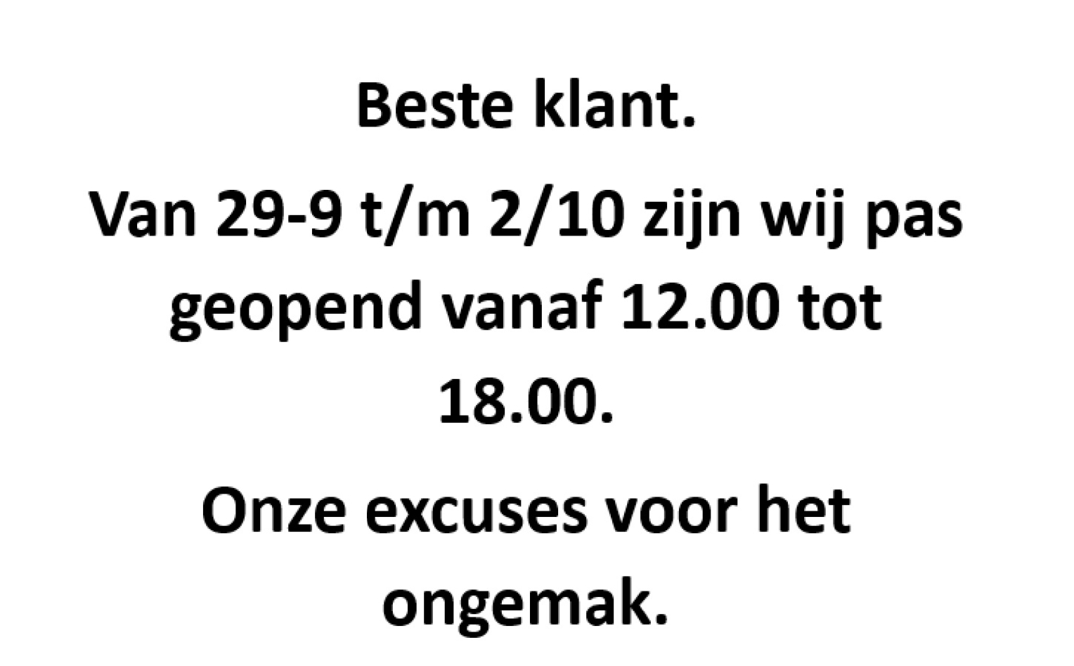 vakantie september
